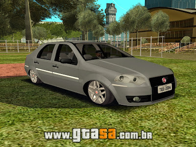 Fiat Siena 2011 EL 1.4 + Roda 17 do Idea Sporting para GTA San Andreas